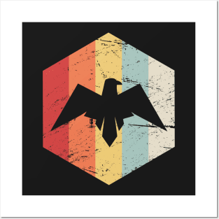 Retro Roman Empire Eagle Icon Posters and Art